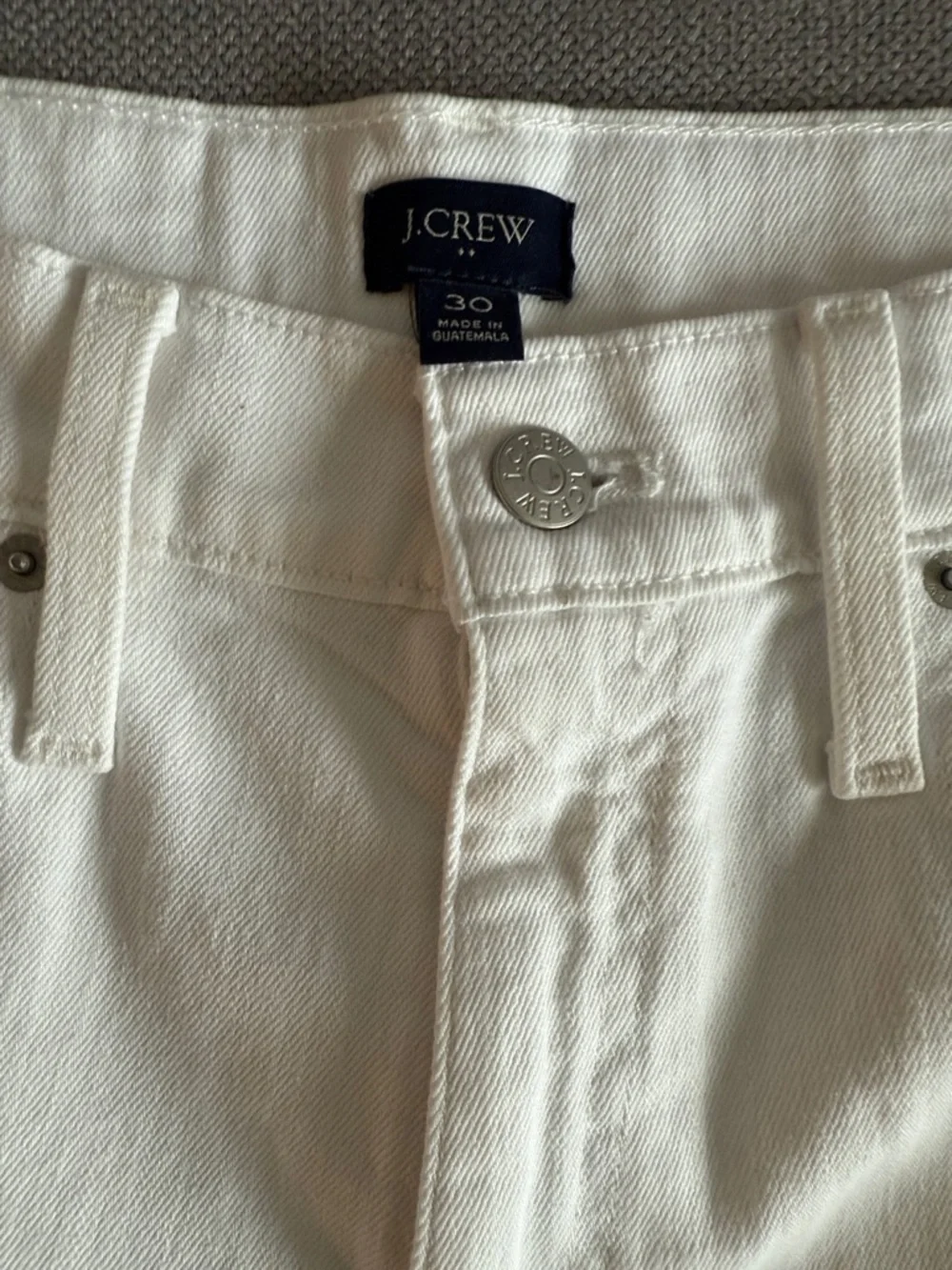 J crew High Rise Denim Shorts Size 30